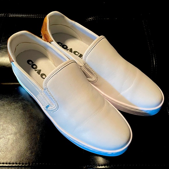 COACH “SOLD” on another site 
Walker Leather Slip-On - Picture 6 of 12
